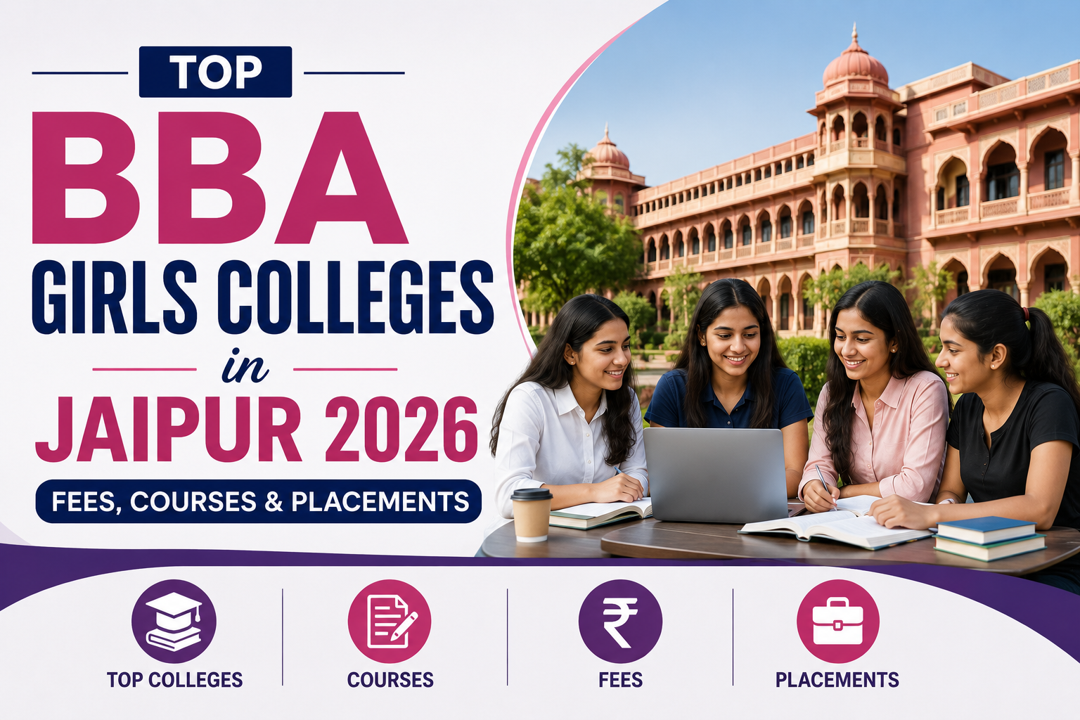 Top 10 BBA Girls Colleges in Jaipur 2026: Fees, Courses & Placements