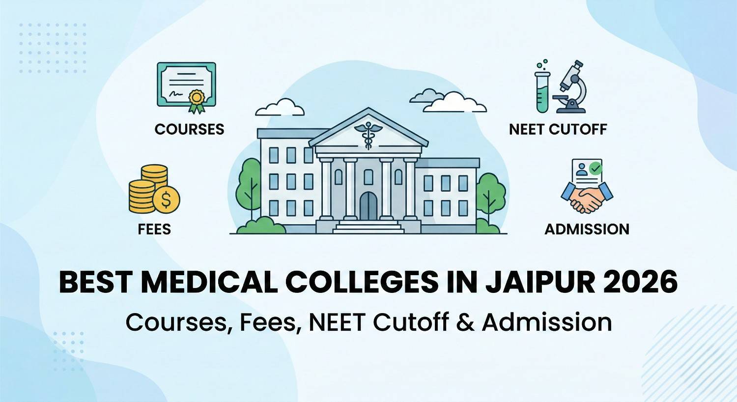 Best Medical Colleges in Jaipur 2026: Courses, Fees, NEET Cutoff & Admission