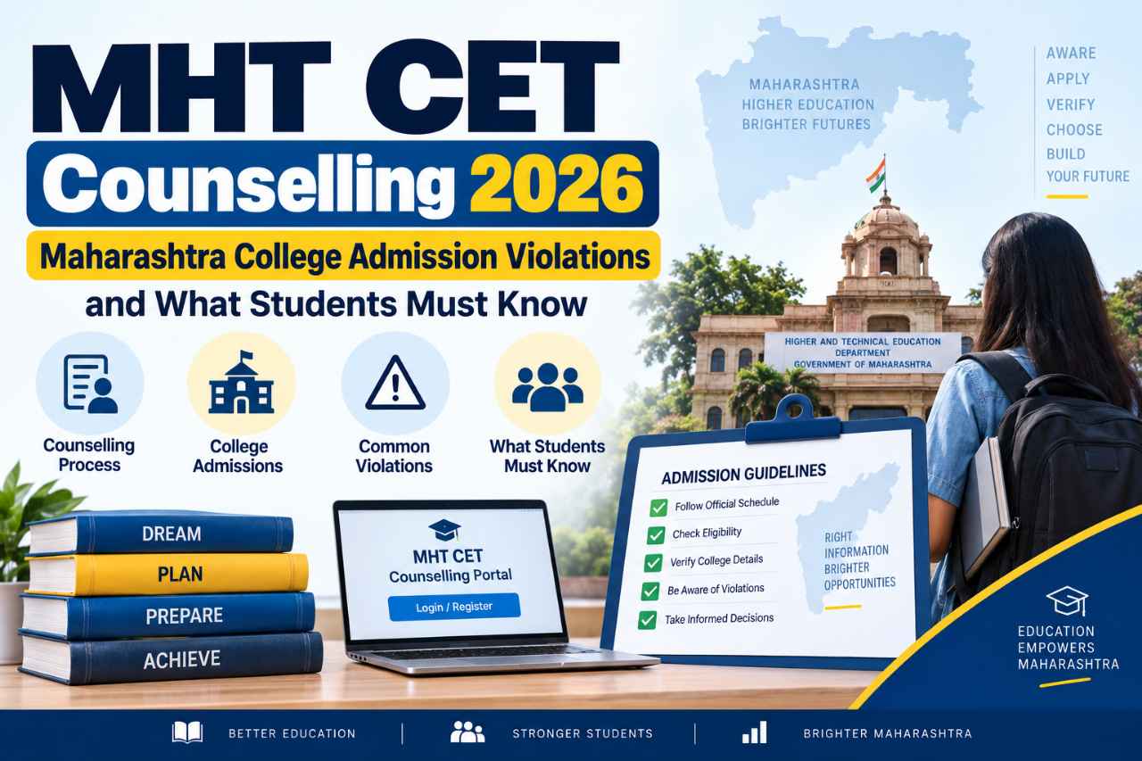 MHT CET Counselling 2026: Maharashtra College Admission Violations and What Students Must Know