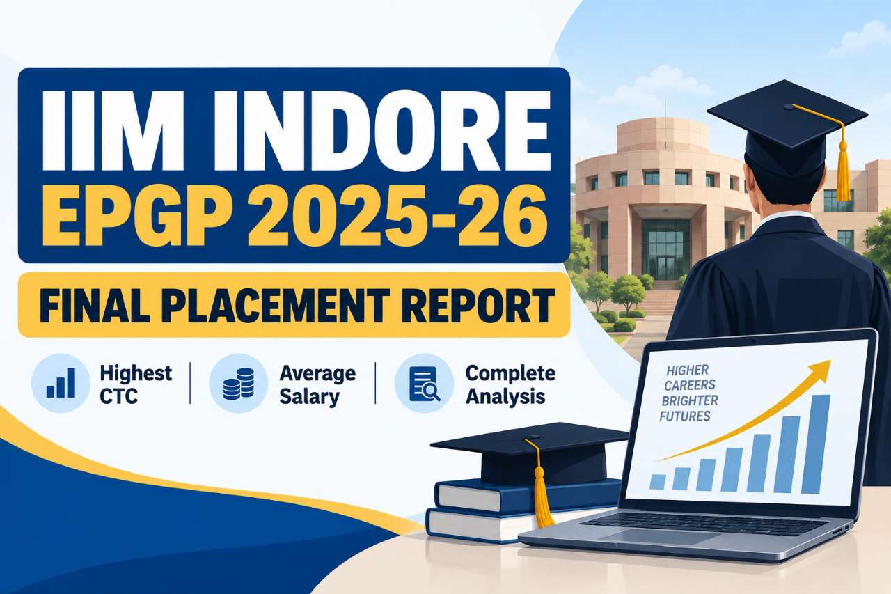IIM Indore EPGP 2025-26 Final Placement Report: Highest CTC, Average Salary and Complete Analysis