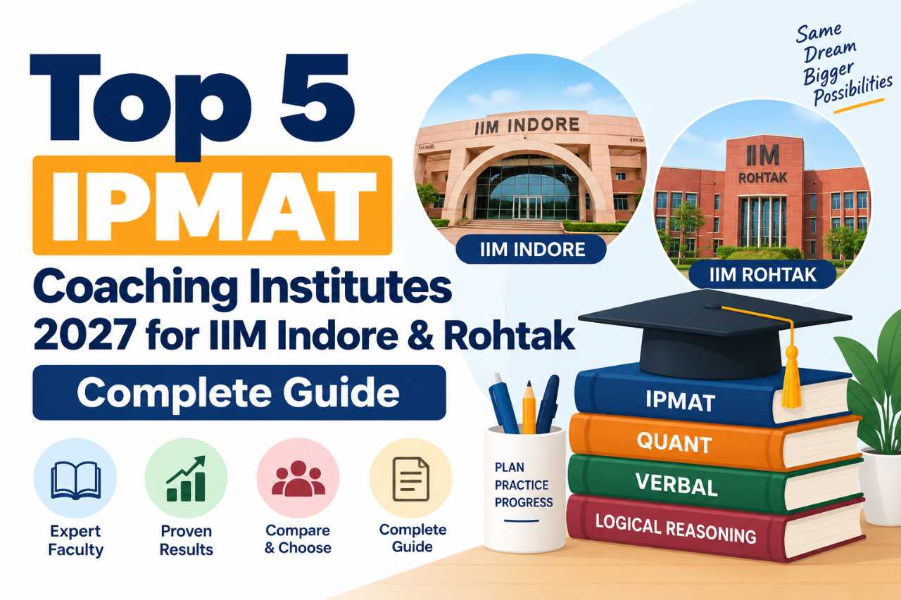 Top 5 IPMAT Coaching Institutes 2027 for IIM Indore & Rohtak