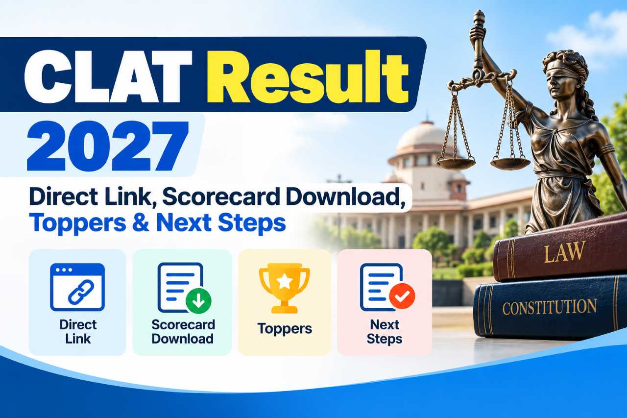 CLAT Result 2027: Direct Link, Scorecard Download, Toppers & Next Steps