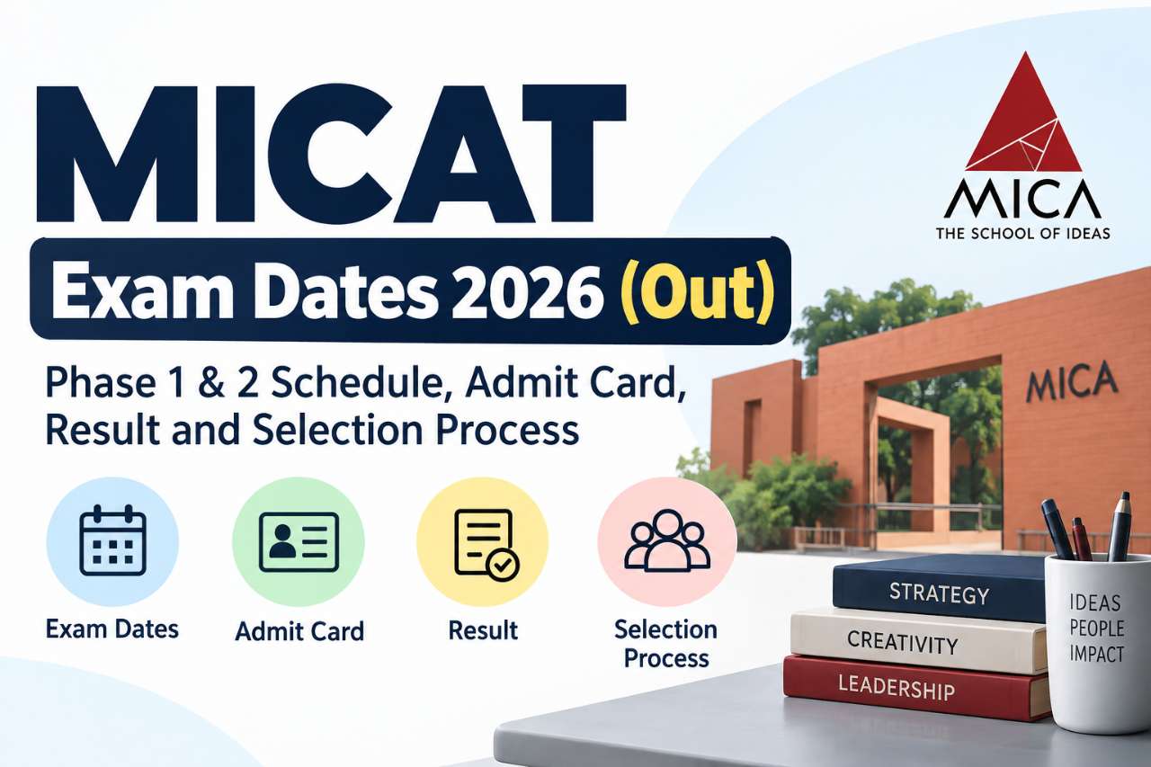 MICAT Exam Dates 2026 (Out): Phase 1 & 2 Schedule, Admit Card, Result and Selection Process