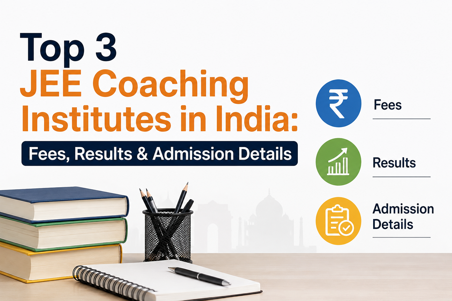 Top 3 JEE Coaching Institutes in India: Fees, Results & Admission Details