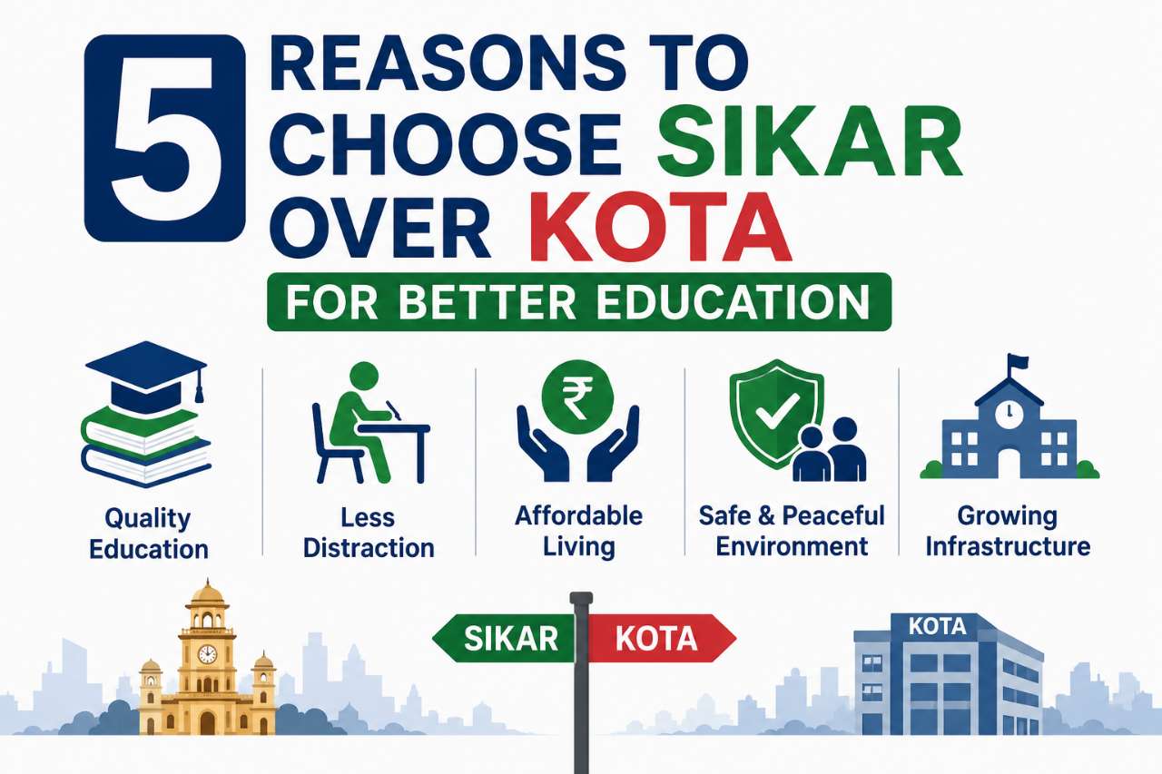 5 Reasons to Choose Sikar over Kota for Better Education