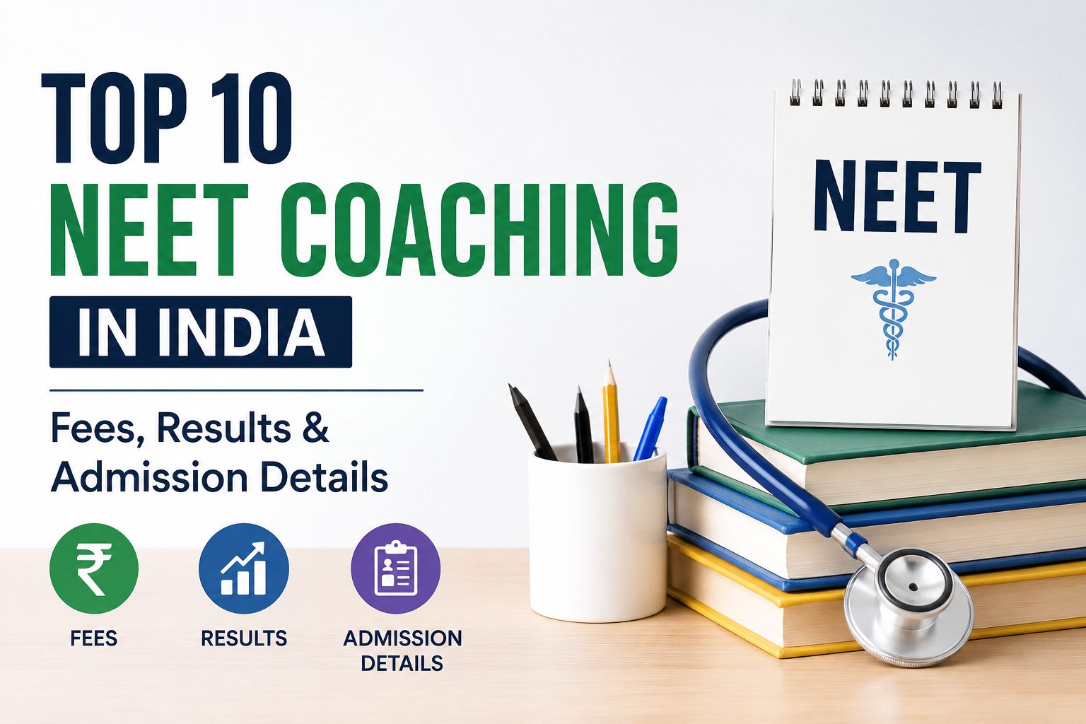 Top 10 NEET Coaching in India Fees, Results & Admission Details