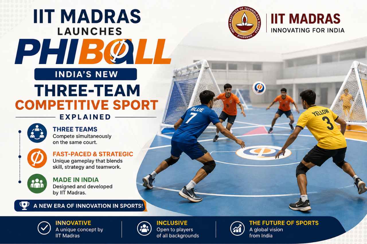 IIT Madras Launches Phiball: India's New Three-Team Competitive Sport Explained