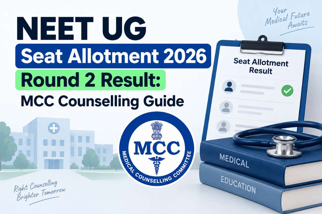 NEET UG Seat Allotment 2026 Round 2 Result: MCC Counselling Guide