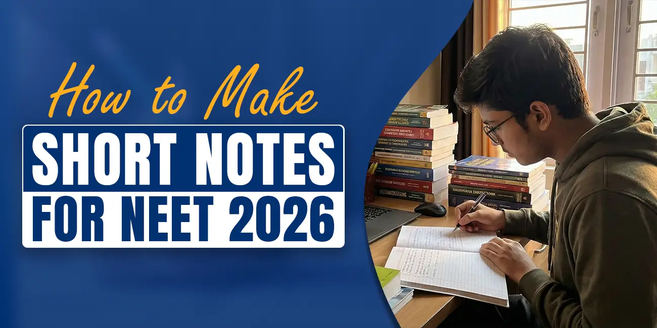 How to Make Short Notes for NEET 2026 Preparation?