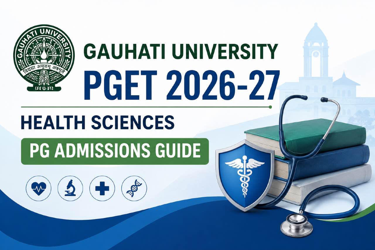 Gauhati University PGET 2026-27: Health Sciences PG Admissions Guide