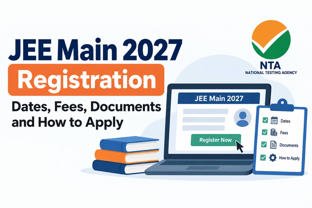 JEE Main 2027 Registration: Dates, Fees, Documents and How to Apply
