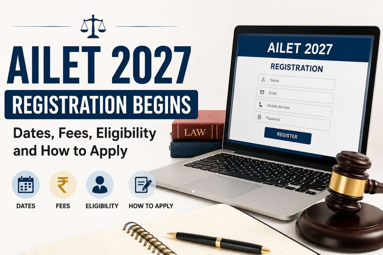 AILET 2027 Registration Begins: Dates, Fees, Eligibility and How to Apply