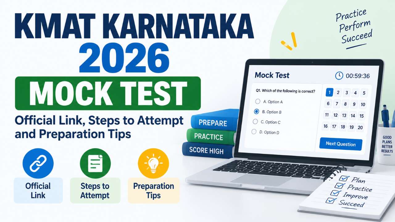 KMAT Karnataka Mock Test 2026: Official Link, Steps to Attempt and Preparation Tips