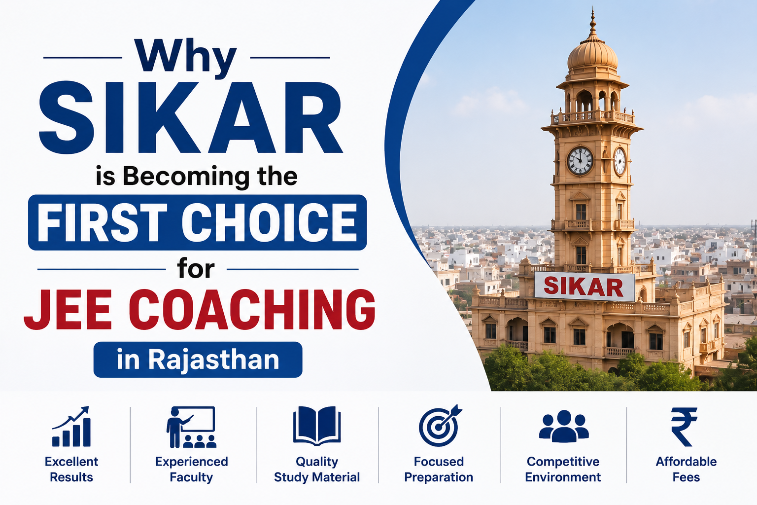 Why Sikar is Becoming the First Choice for JEE Coaching in Rajasthan