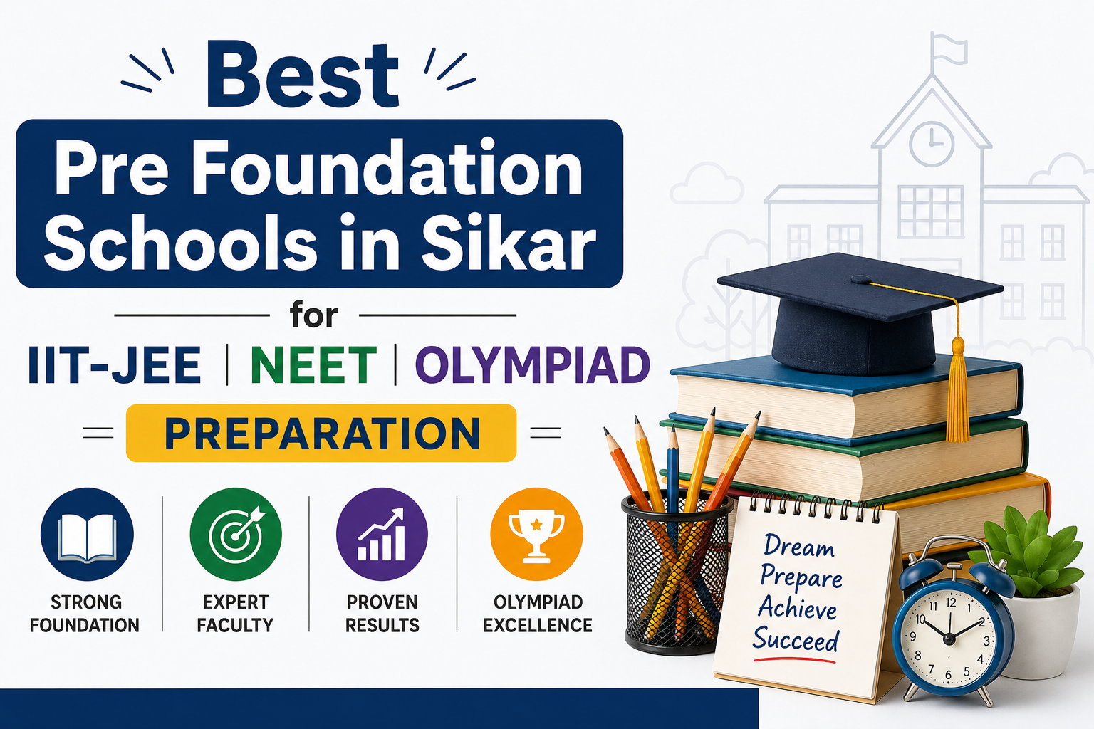 Best Pre Foundation Schools in Sikar for IIT-JEE, NEET & Olympiad Preparation