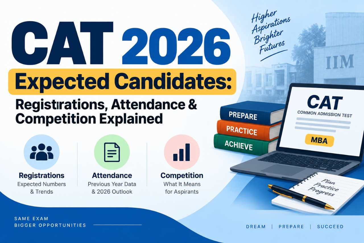 CAT 2026 Expected Candidates: Registrations, Attendance & Competition Explained