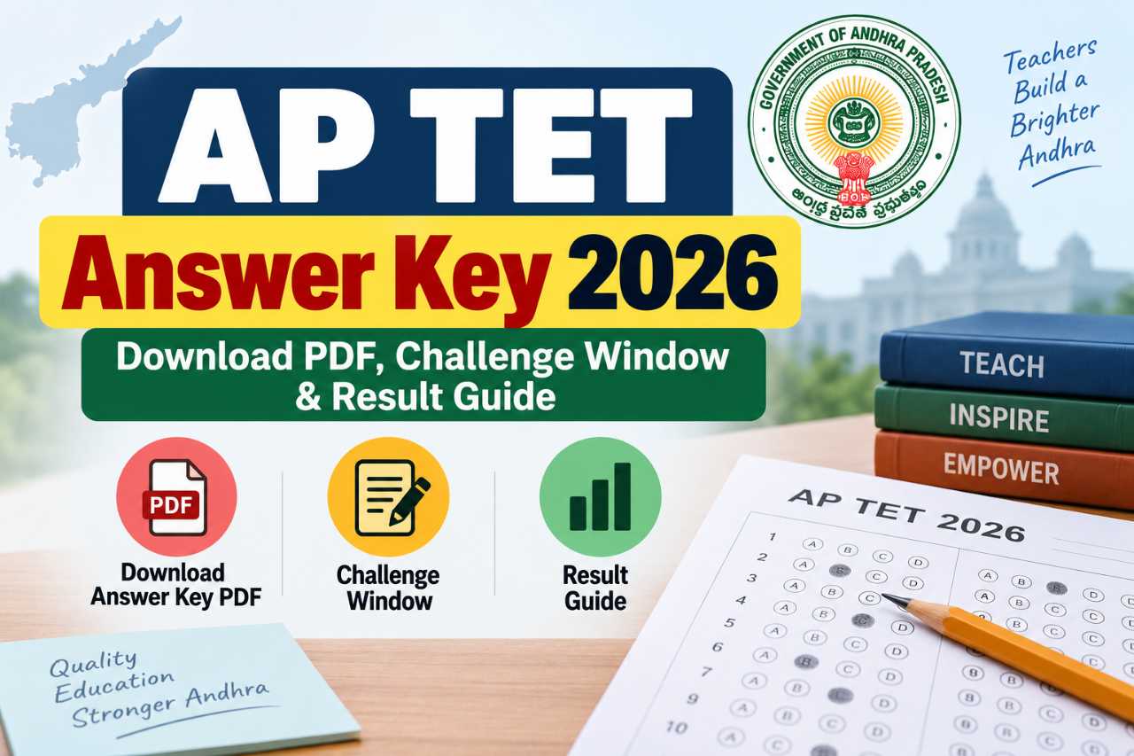 AP TET Answer Key 2026: Download PDF, Challenge Window & Result Guide