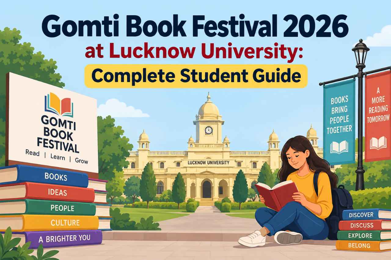 Gomti Book Festival 2026 at Lucknow University: Complete Student Guide