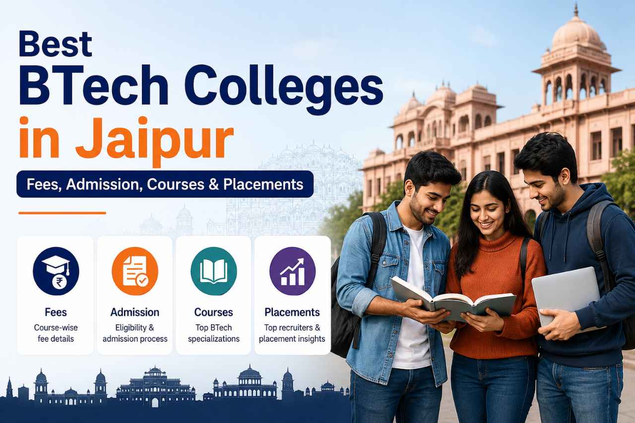 Best BTech Colleges in Jaipur: Fees, Admission, Courses & Placements