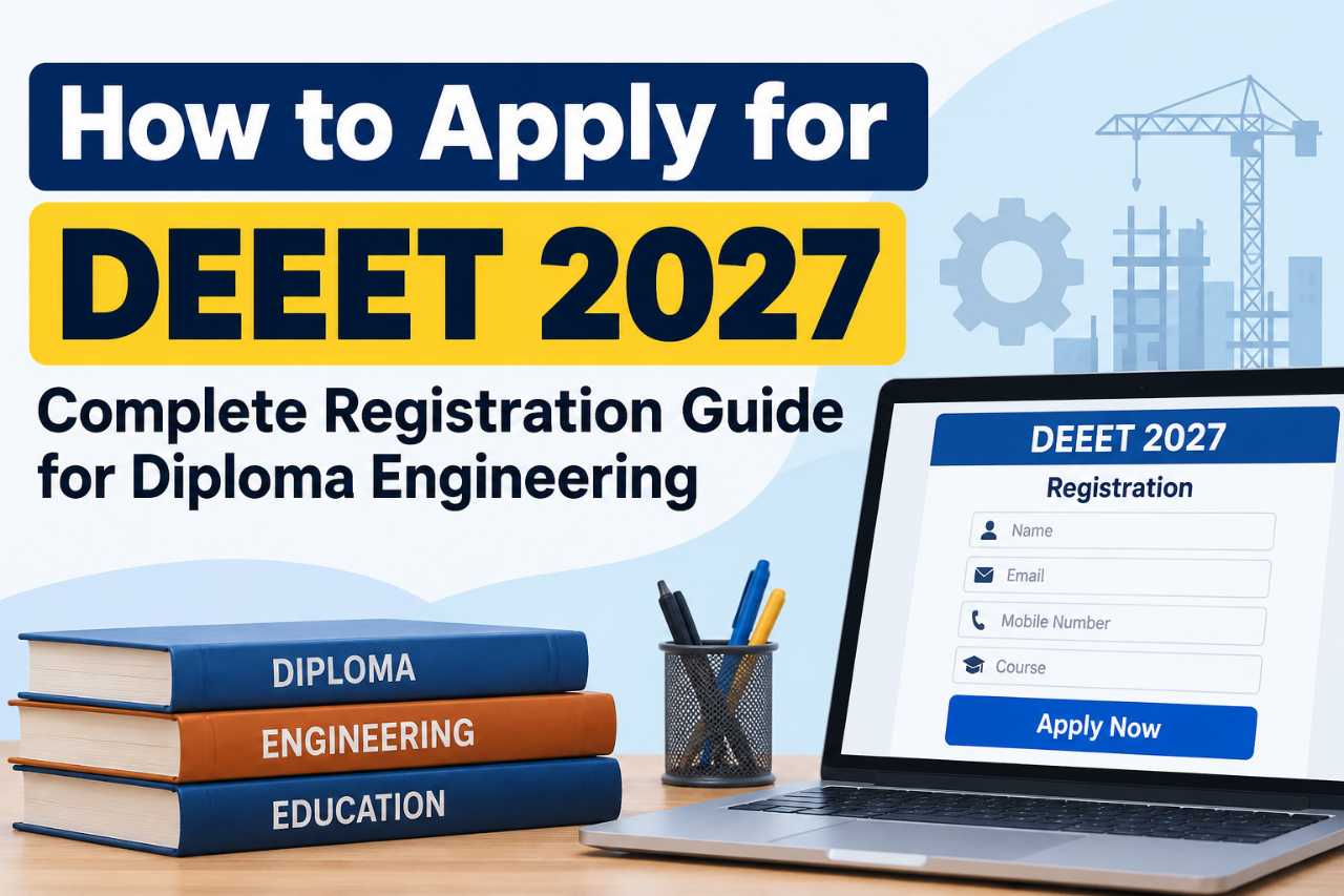 How to Apply for DEEET 2027: Complete Registration Guide for Diploma Engineering